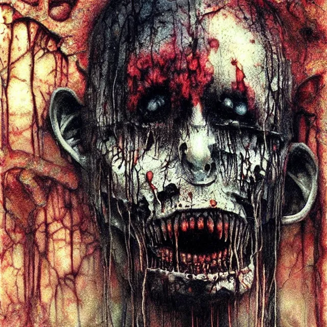 Image similar to acid rich colors, giger beksinski gammell horror king chaos, bleeding colors, big budget movie scene, horror reality, award winning photograph, cinematic lighting, realistic!, hyperrealism, realistic refine flavor, real polaroid picture