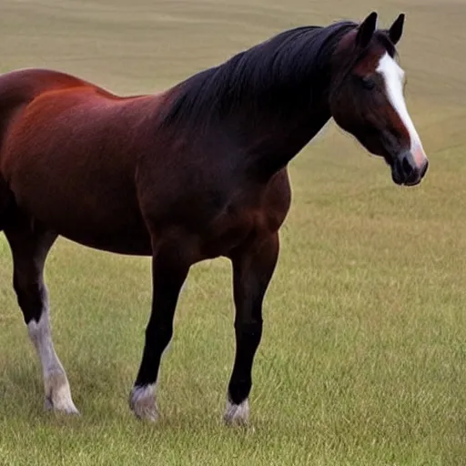 Prompt: a very beautiful horse