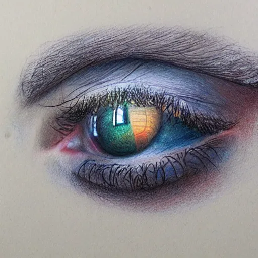 How to Draw an Eye in Colored Pencil (with Pictures) - wikiHow