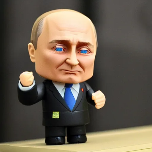 Image similar to vladimir putin as nendroid