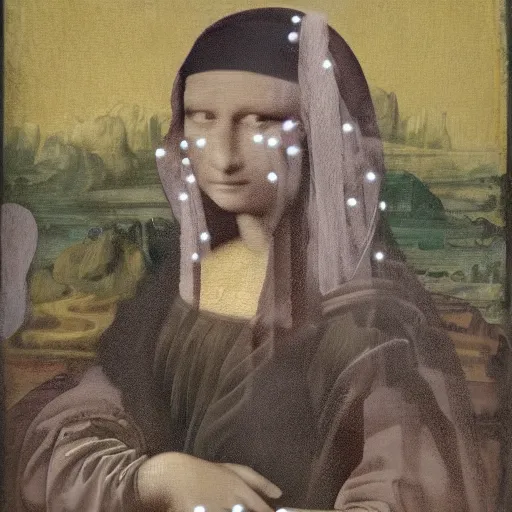 Image similar to Mona Lisa with the pearl earring