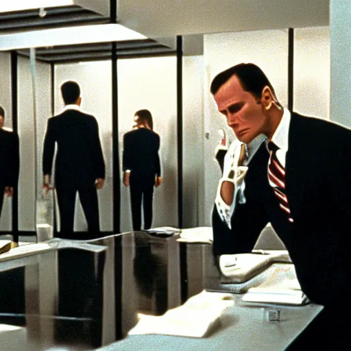 Image similar to Bureaucracy in American Psycho (1999)