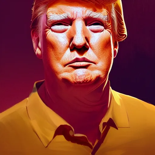 Prompt: highly detailed portrait, donald trump, in gta v, stephen bliss, unreal engine, fantasy art by greg rutkowski, loish, rhads, ferdinand knab, makoto shinkai and lois van baarle, ilya kuvshinov, rossdraws, tom bagshaw, global illumination, radiant light, detailed and intricate environment