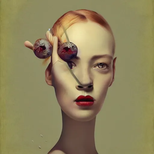 Prompt: Female Painting by Ray Caesar, asymmetrical, Organic Painting, Matte Painting, geometric shapes, hard edges by Ray Caesar