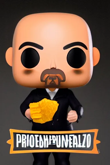 Image similar to “ very very intricate photorealistic jeff bezos funko pop, detailed studio lighting, award - winning crisp details ”