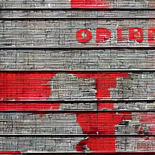 Prompt: texture of an billboard full of old posters