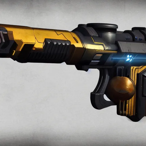 Prompt: scifi gun 4k artstation deviantart destiny2 kaeveric