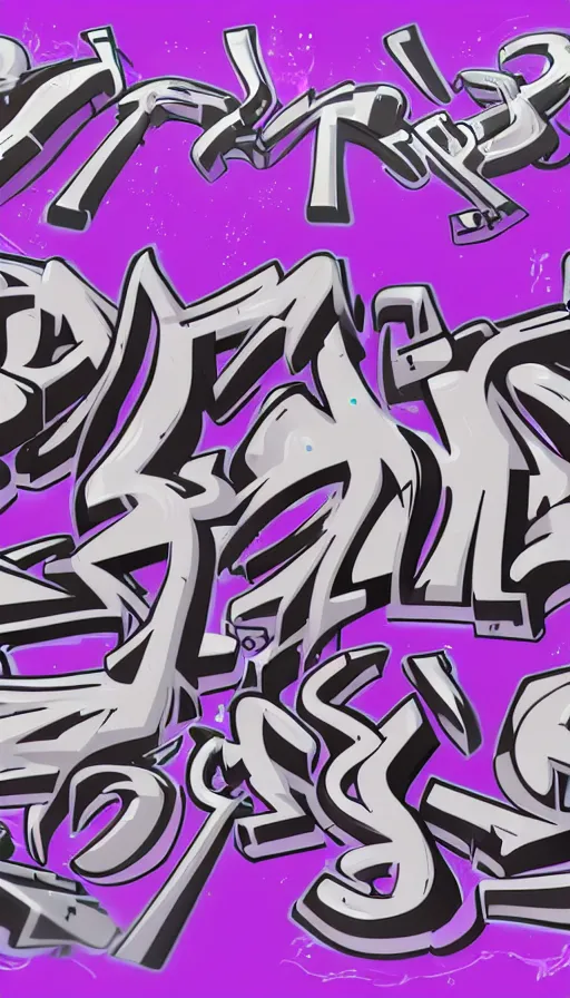 Image similar to a sprite sheet of a graffiti wirter holding a spray can and purple hair, 3D character, sweat drops, insane, intricate, highly detailed, oil painting, smooth, sharp focus, Unreal Engine 5, 8K