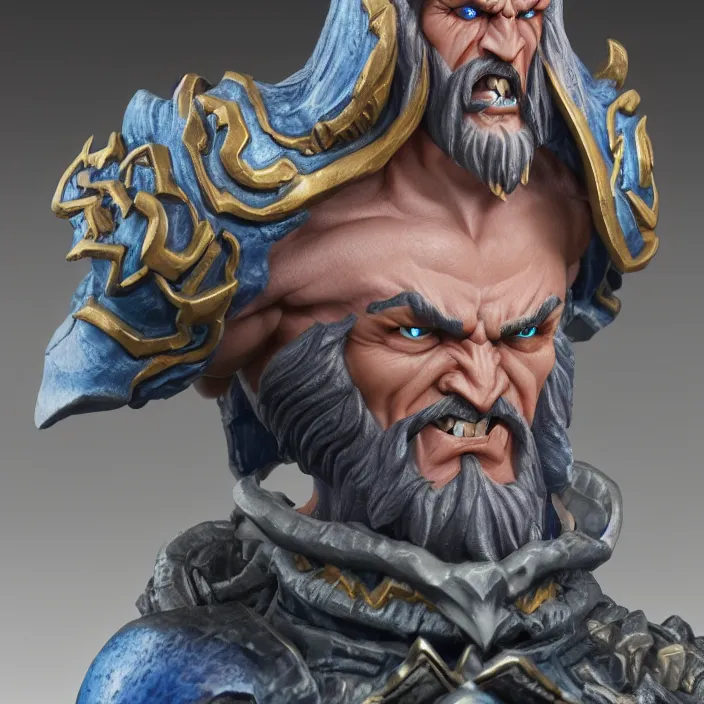 Image similar to malygos, an world of warcraft portrait of malygos, figurine, detailed