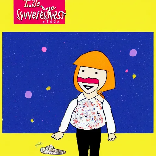 Image similar to little miss taylor swift by roger hargreaves and jim henson