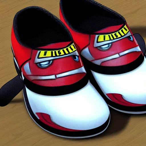 Lightning Mcqueen Slippers | Lightning Mcqueen Shoes - Animation  Derivatives/peripheral Products - Aliexpress