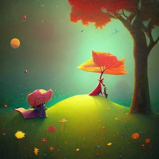 Prompt: low poly, pixar, la pianista Elesky en surreal hybrid animals, nostalgia for a fairytale, magic realism, flowerpunk, mysterious vivid colors by andy kehoe and amanda clarke en un mundo de Gediminas Pranckevicius