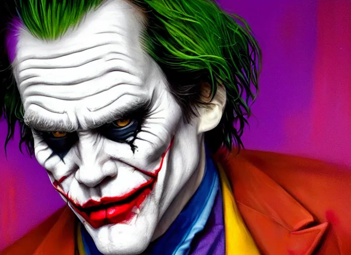 highly detailed portrait of jim carrey as the joker, | Stable Diffusion ...