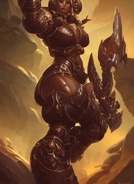 Prompt: a highly detailed illustration of fierce space marine woman, muscular, intricate, elegant, highly detailed, centered, digital painting, artstation, concept art, smooth, sharp focus, league of legends concept art, wlop.