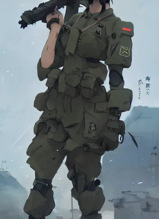 Anime boy army HD wallpapers  Pxfuel