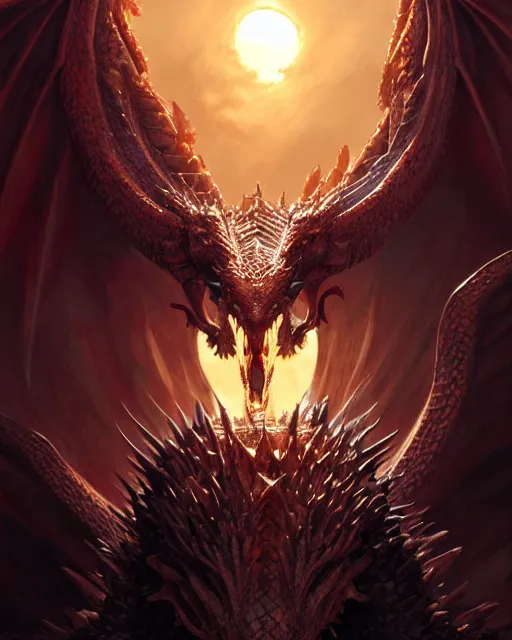 Image similar to dragon being born in the sun game of thrones, vahgar, godlike, fantasy character portrait, ultra realistic, anime key visual, full body concept art, intricate details, highly detailed by greg rutkowski, ilya kuvshinov, gaston bussiere, craig mullins, simon bisley