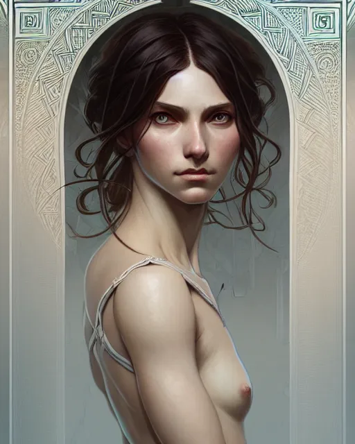 Prompt: symmetry!! portrait of anya stark, dnd, intricate, elegant, highly detailed, digital painting, artstation, concept art, smooth, sharp focus, illustration, art by artgerm and greg rutkowski and alphonse mucha