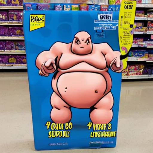 Image similar to obese krang in walmart