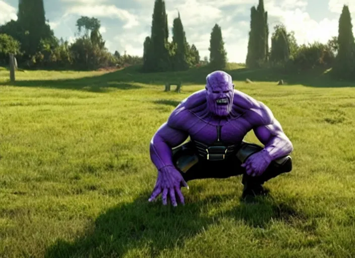 Thanos Touch Grass GIF - Thanos Touch Grass Thanos Meme - Discover & Share  GIFs