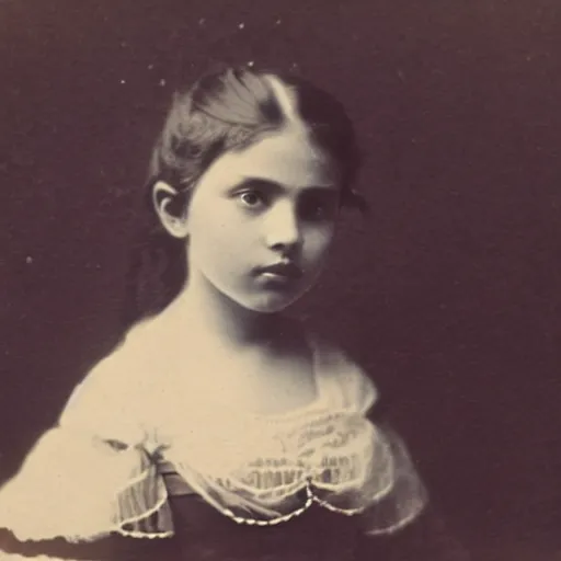 Image similar to photo of a beautiful and young princess, circa 1 8 6 1