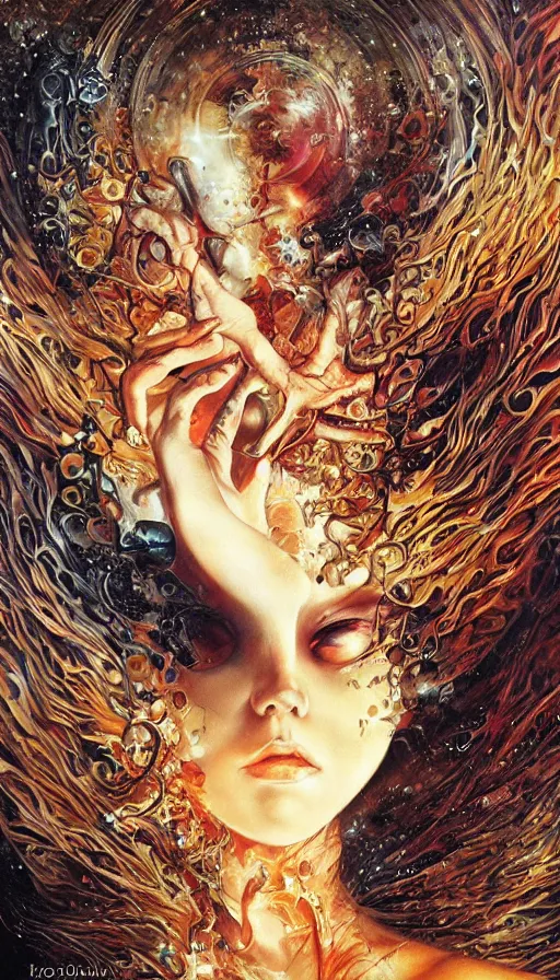 Image similar to The end of an organism, by Karol Bak