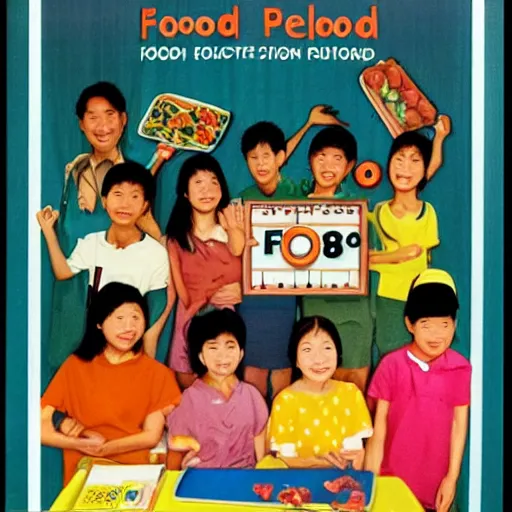 Image similar to 1 9 9 0 s singaporean public education poster for food