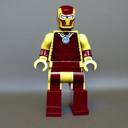 Prompt: Ironman the lego