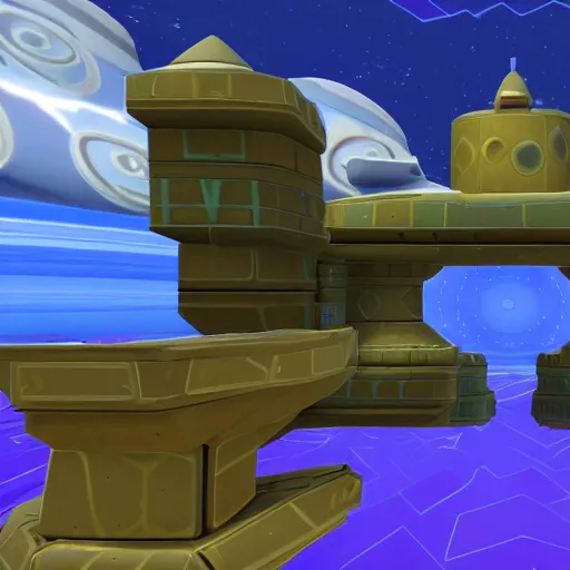 Image similar to ( ( ( ( ( ( ( ( spyro ) ) ) ) ) ) ) ) spacestation spaceship skybox texture out of bounds