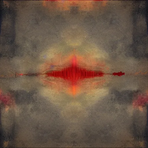 Image similar to abstract, dystopian, allbum cover