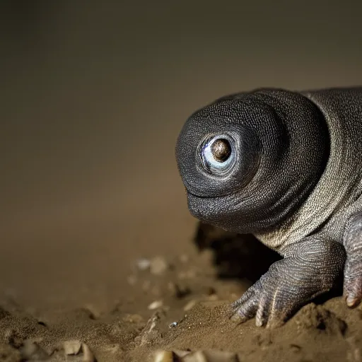 Prompt: national geographic professional photo of grimer, award winning