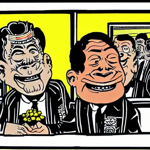 Image similar to King of Thailand appears in Robert Crumb cartoon