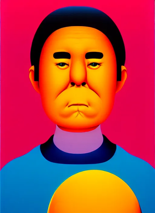 Image similar to person by shusei nagaoka, kaws, david rudnick, airbrush on canvas, pastell colours, cell shaded, 8 k