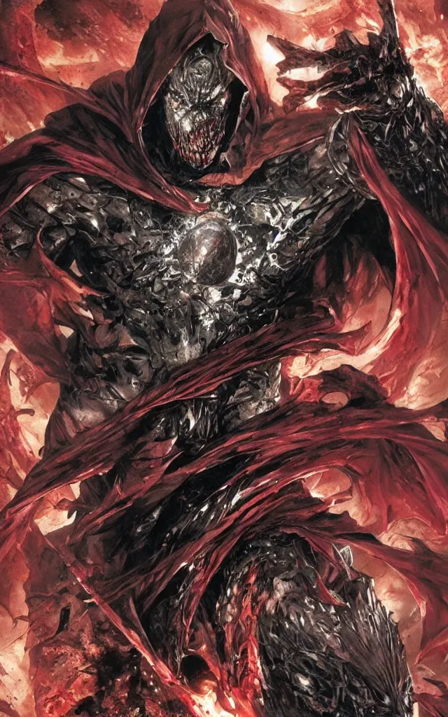 Image similar to spawn concept art by lee bermejo and greg rutkowski