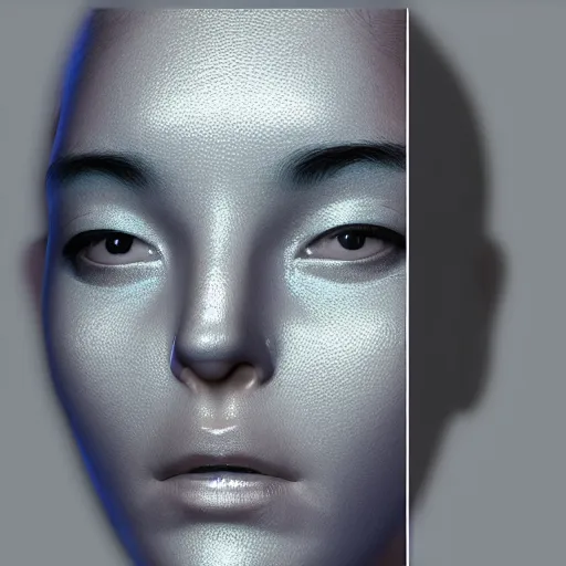 Image similar to 3 d ar face filter designed by sorayama and ikeuchi, inspired by boredoms, high resolution photography, photorealistic, 3 d, high detail, sharp high detail, artstation, octane