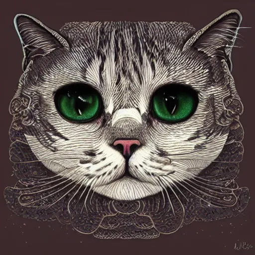 Image similar to cat mandelbrot