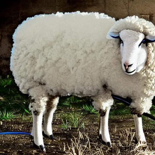 Image similar to electric sheep