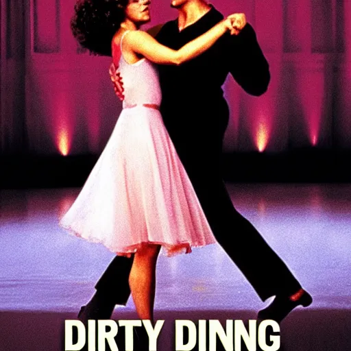 Prompt: dirty dancing movie poster