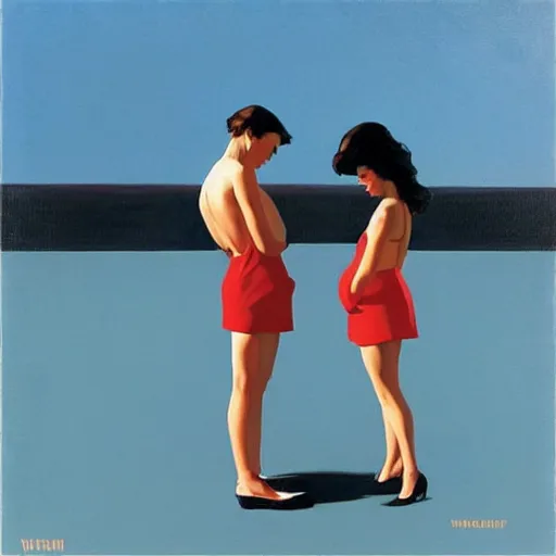 Image similar to artwork by jack vettriano w 6 4 0