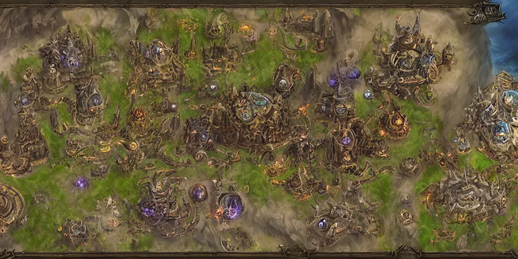 Image similar to world of warcraft dungeon