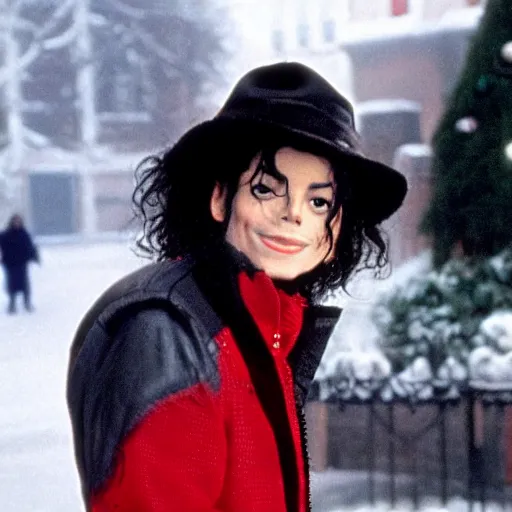 Image similar to michael jackson starring in home alone 2