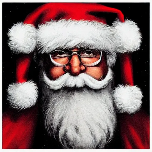 Prompt: “Santa clause in the style of alex ross”