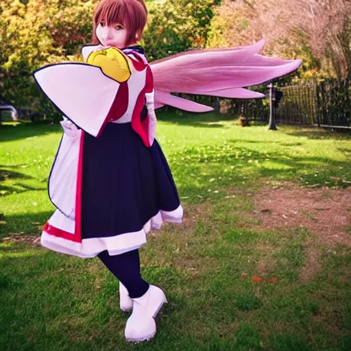 Image similar to cardcaptor sakura cosplay