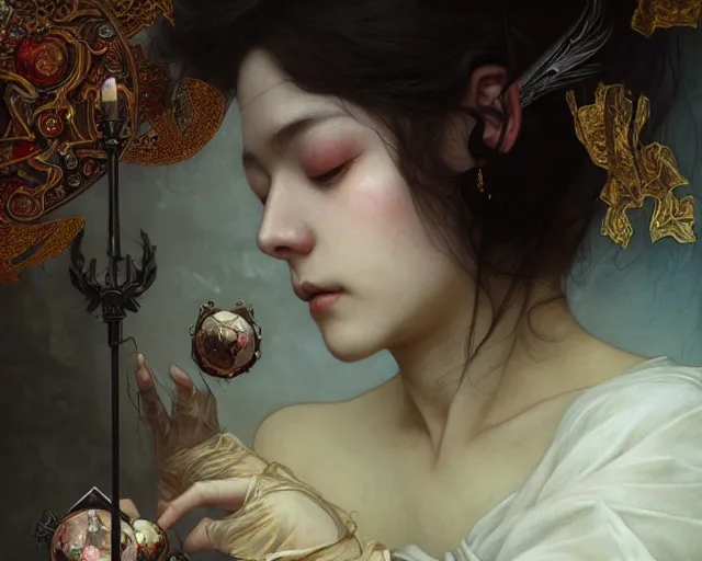 Prompt: photography of mao hamaguchi, deep focus, d & d, fantasy, intricate, elegant, highly detailed, digital painting, artstation, concept art, matte, sharp focus, illustration, hearthstone, art by artgerm and greg rutkowski and alphonse mucha