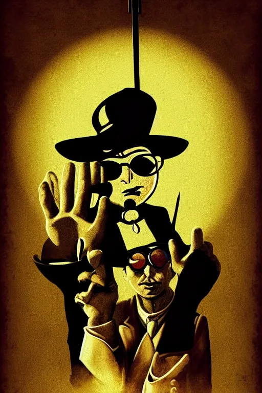 mob-mafia-saints-in-mexico-with-long-hat-and-one-stable-diffusion