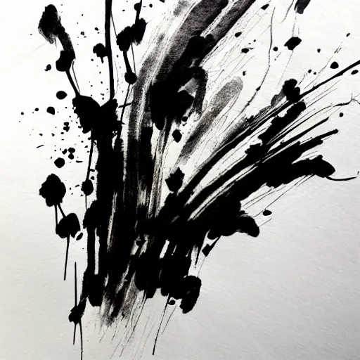 Image similar to ink art by xu wei