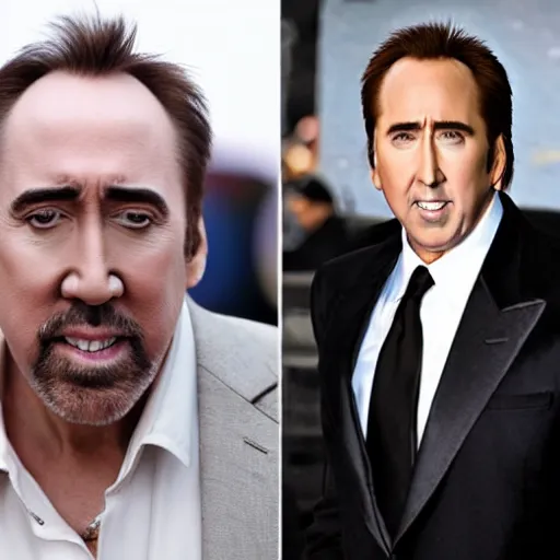 Prompt: nicholas cage the egg man