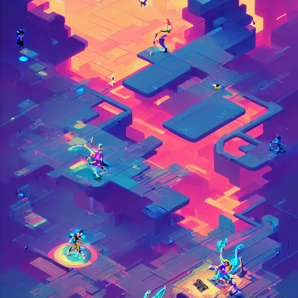 Prompt: a micro-service deployed to a datacenter, road, connector, defence, wall, cloud, security, logo, cyber, attack vector, trending on Artstation, painting by Jules Julien, Leslie David and Lisa Frank and Peter Mohrbacher and Alena Aenami and Dave LaChapelle muted colors with minimalism