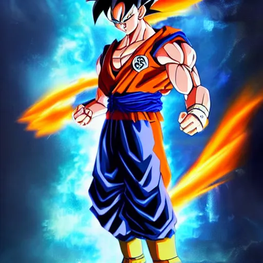 ArtStation - Goku Super Saiyajin Blue (Goku Super Saiyan Blue)