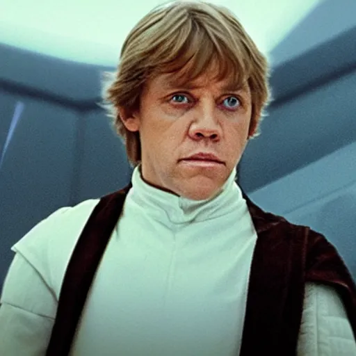 Image similar to Luke skywalker as a skinwalker