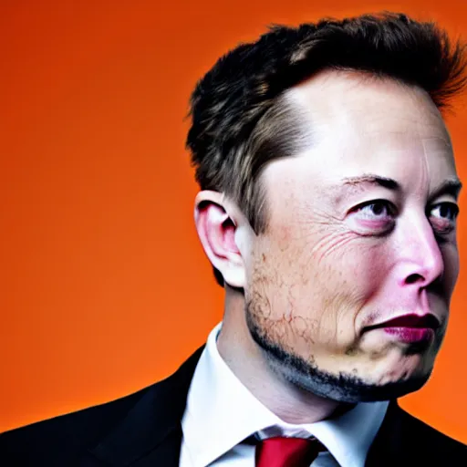 Image similar to elon musk with cool hairstyle, professional portrait photo